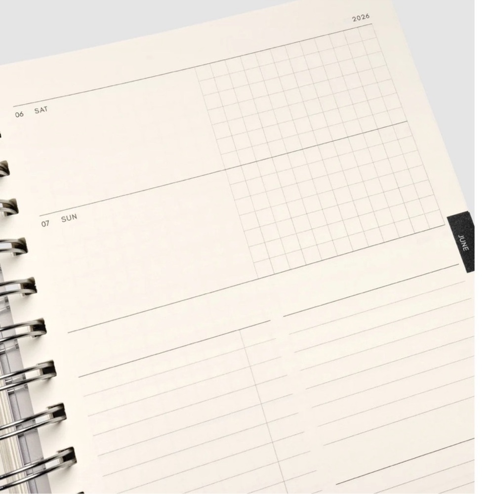 Cloth & Paper 2026 Planner from November Intention Box - Picture 4 of 11
